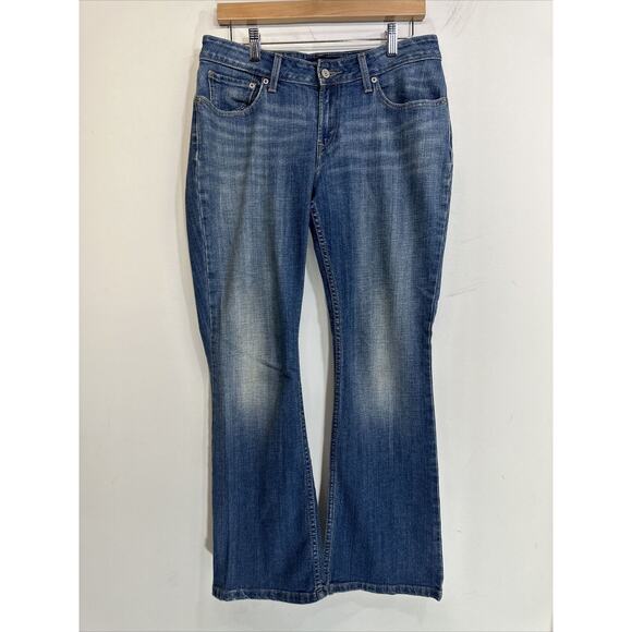 Levi's 528 Jeans Women's 13 S/C Curvy Cut Bootcut Stretch Blue Medium Wash - Picture 1 of 13